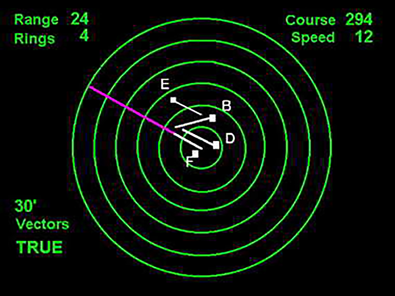 Radar Navigation. Test 18 – Online Maritime Tests